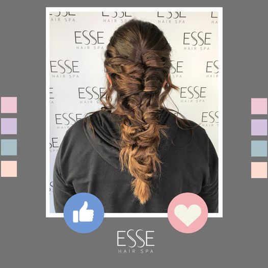 Treccia destrutturata matrimonio Padova - Esse Hair Spa