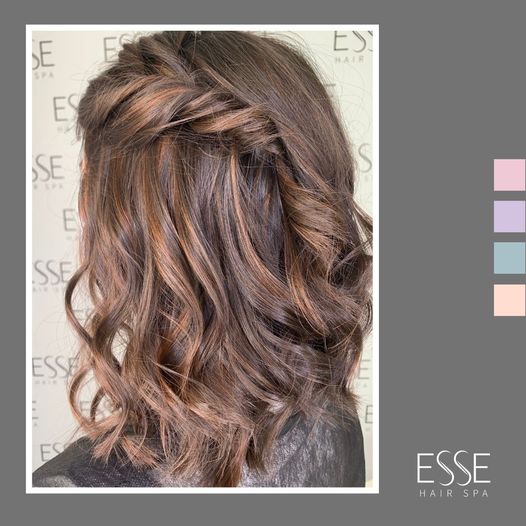 Semi-raccolto matrimonio Padova - Esse Hair Spa