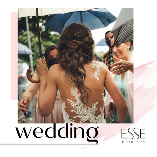 Treccia destrutturata matrimonio Padova - Esse Hair Spa