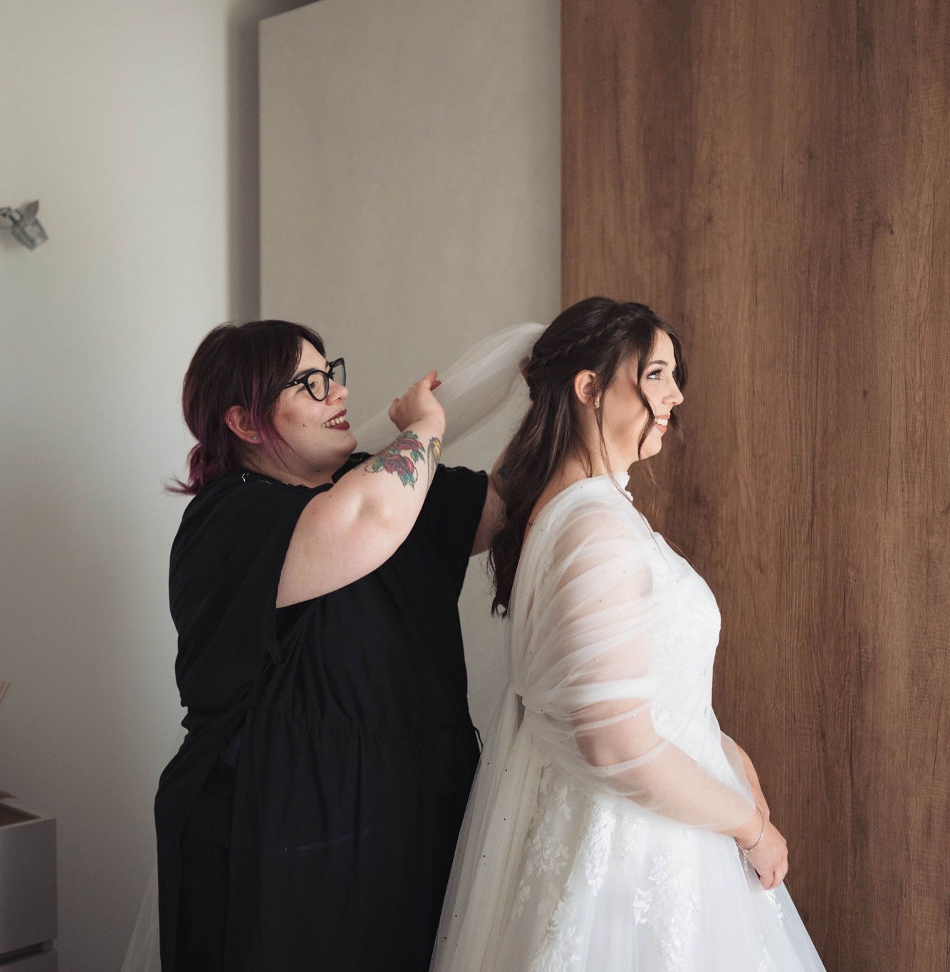 Silvia: Hair MakeUp per Sposa parrucchiera padova a casa in location